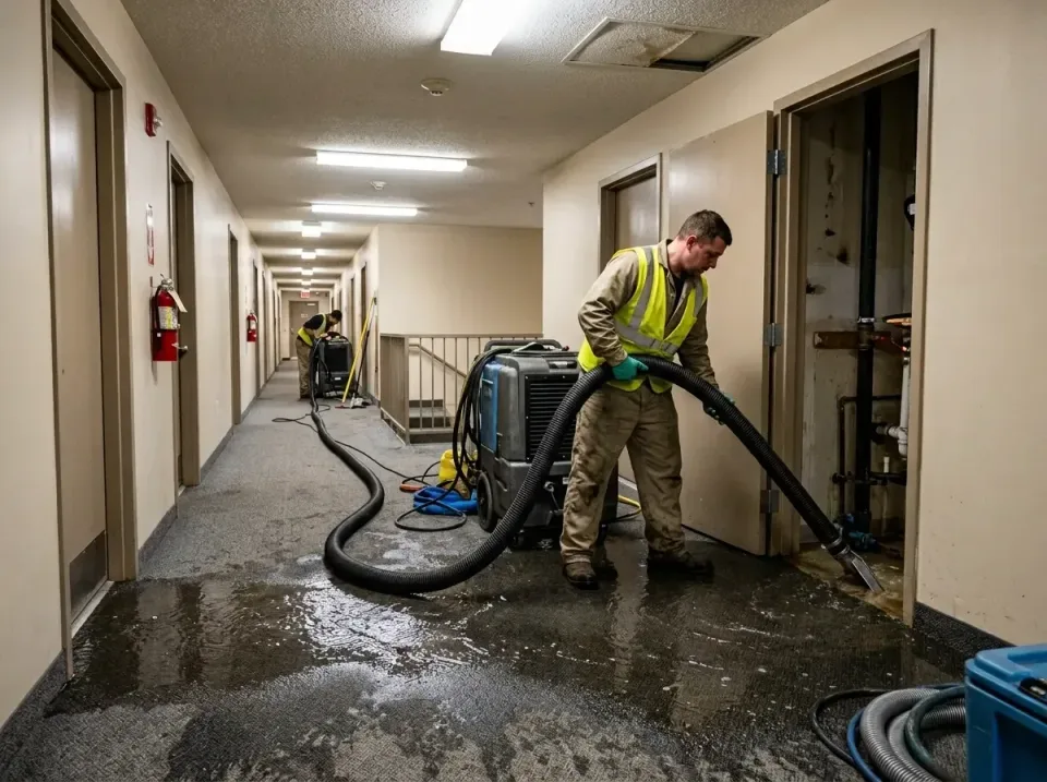multi-unit-apartment-hallway-f-005 — frequently asked questions, Emergency Burst Pipe Water Extraction & Removal in Margate…